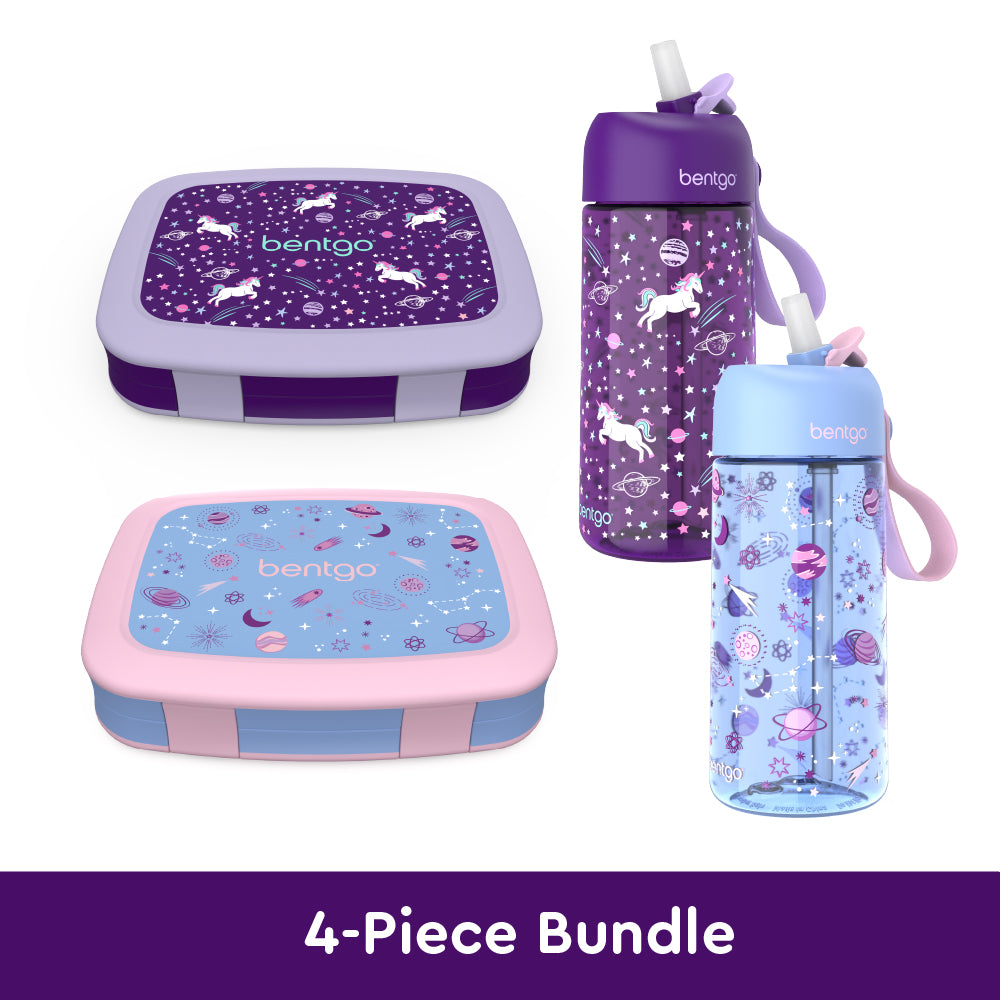 bentgo-kids-prints-lunch-boxes-and-water-bottles-v6 bentgo-lunch-box-bottle-bundle-unicorn-galaxy-1.jpg